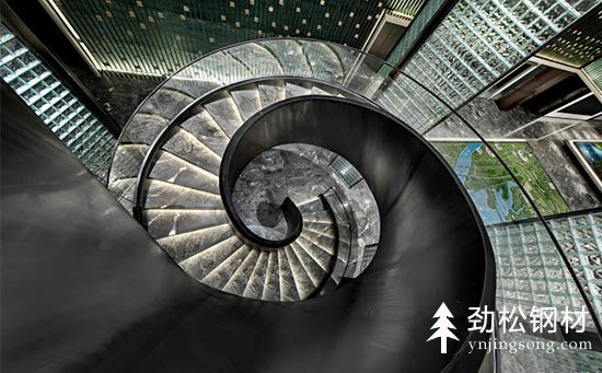 圓弧形樓梯制作方法，個性化圓弧樓梯